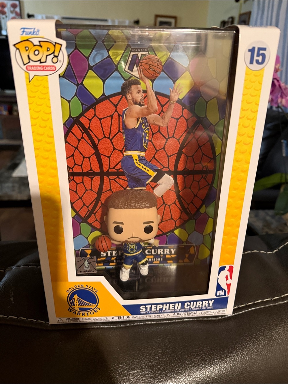 Funko Pop! Stephen Curry Vinyl Figure - Yellow Blue